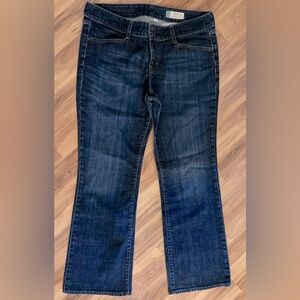 Gently used jeans, 14R, Gap, blue